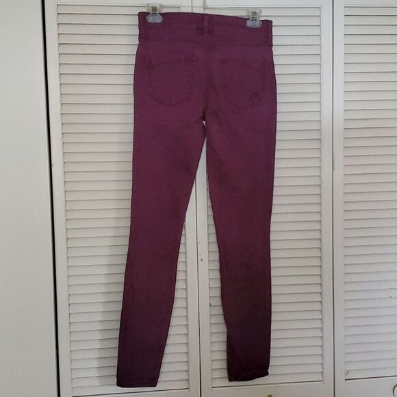 - EXPRESS wine red jeans - Picture 3 of 9